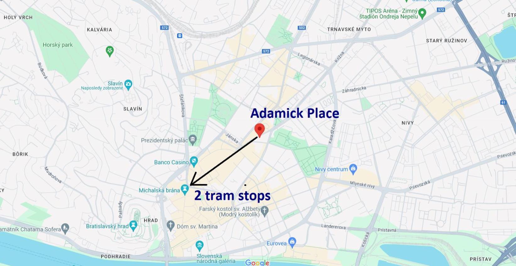 Appartamento Adamick Place In City Centre With Free Parking Bratislava Esterno foto